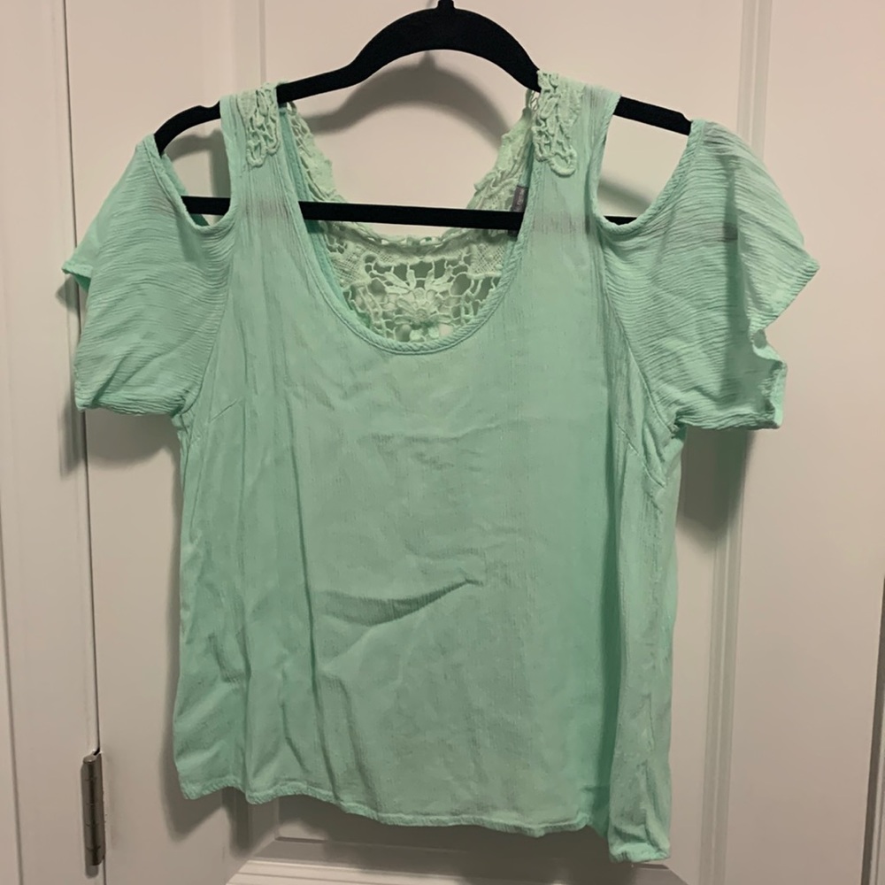 Charlotte Russe Cold Shoulder Top